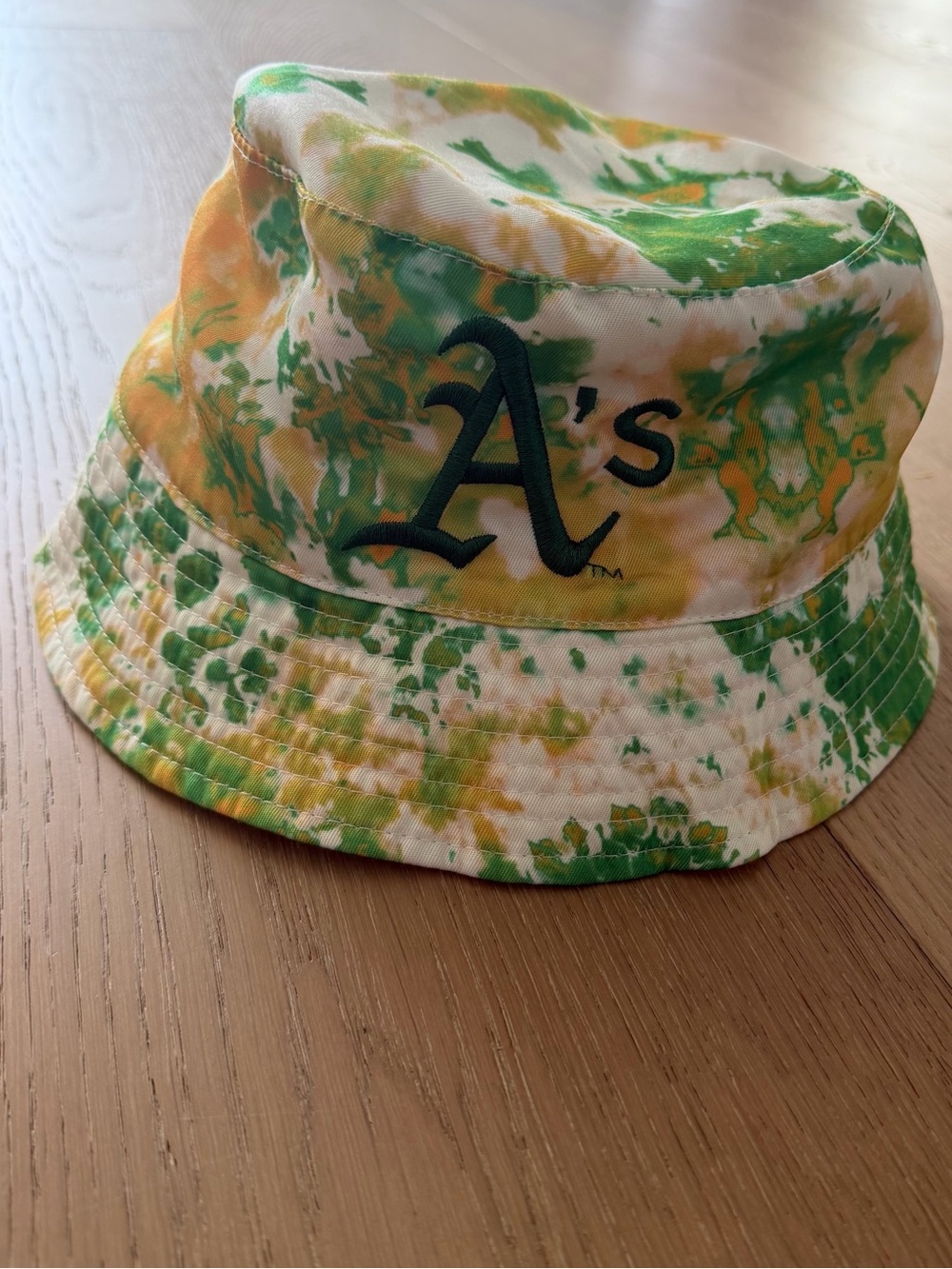 Tie-Dye Bucket Hat - Green & Yellow